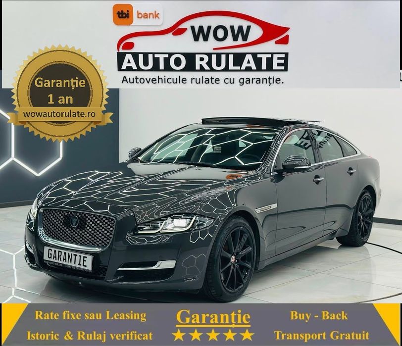 Jaguar XJ 2017 3.0D E6 Garantie 12 Luni Rate Avans 0 Doar Cu Buletinul