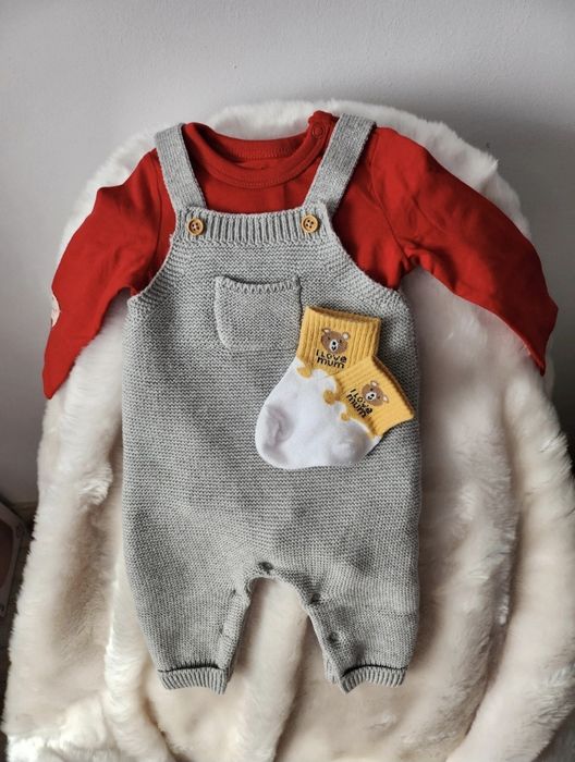 Set salopeta Mango+body+sosete unisex