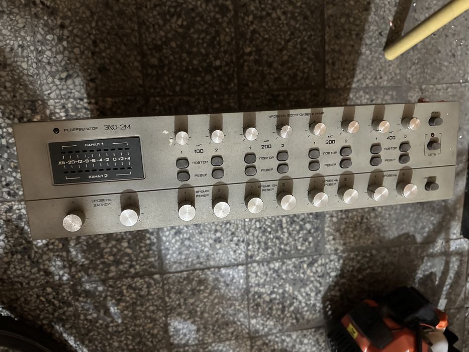 руско лентови ехо ревербератор ехо-2 м