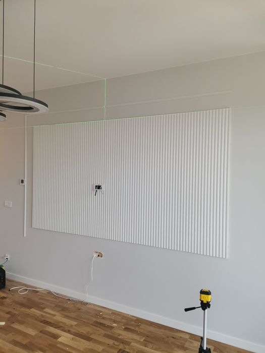 Montaj riflaj, profil chenare, cornisa, plinta parchet duropolimer/ 45