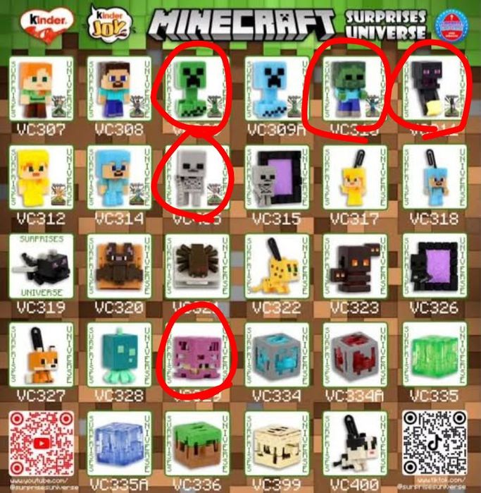 Киндер Minecraft