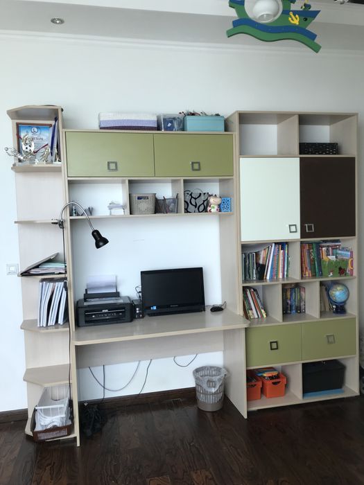 Детский гарнитур стенка