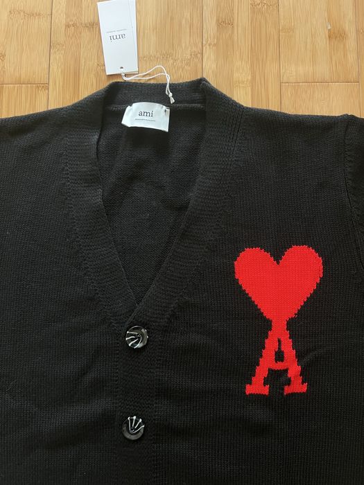 Ami cardigan negru nou