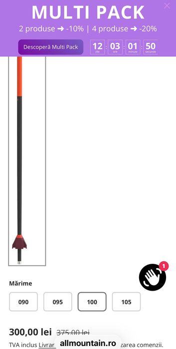 Atomic Redster SQS bete de schi