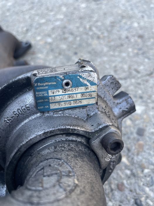 Biturbo bmw seria 1 123d 204 cai bi turbo turbine bmw x1 2.3d 2.0d n47