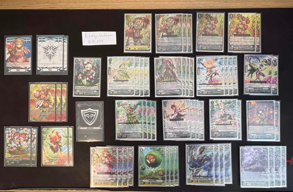 Vanguard Dream-spinning Ahsha deck + Ahsha sleeves + bulk