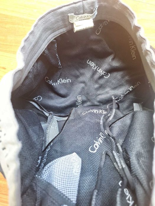 Pantaloni Scurți de Plajă Calvin Klein Swimwear Mărimea S Negru Cusătură Reparată