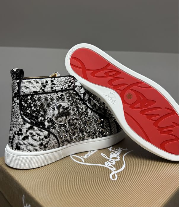 Christian Louboutin High Phyton White