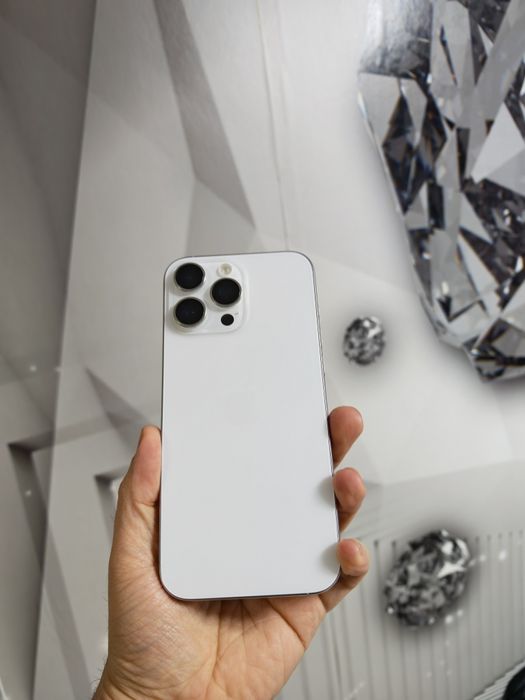 iPhone 16 Pro Max Silver Ca Nou 256GB totul original liber retea.