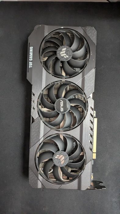 ASUS TUF RTX 3060 Ti OC 8GB - Impecabilă, Rece(59°C),  test Furmark