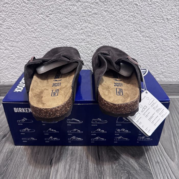 Birkenstock Boston LEVE Mocca, mărime: 36