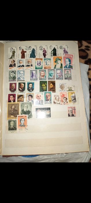 Colecție de timbre vechi