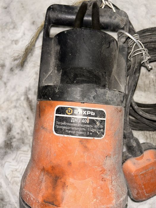 Вихрь насос дренажерный