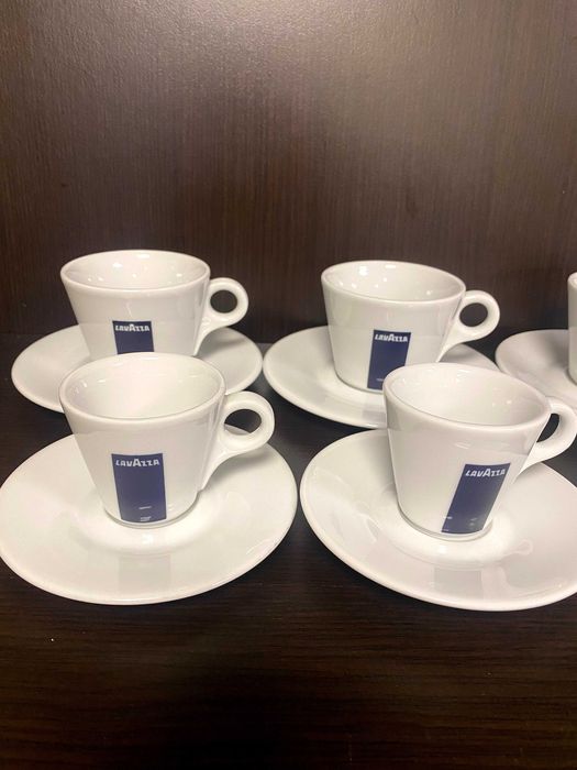 Лаваца / Lavazza оригинални италиански порцеланови чаши за кафе