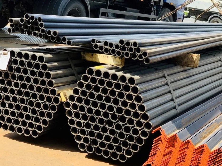 Труба металлическая стальная Д-48мм стенка 0,8-1-1,5-2-3мм Оптом База