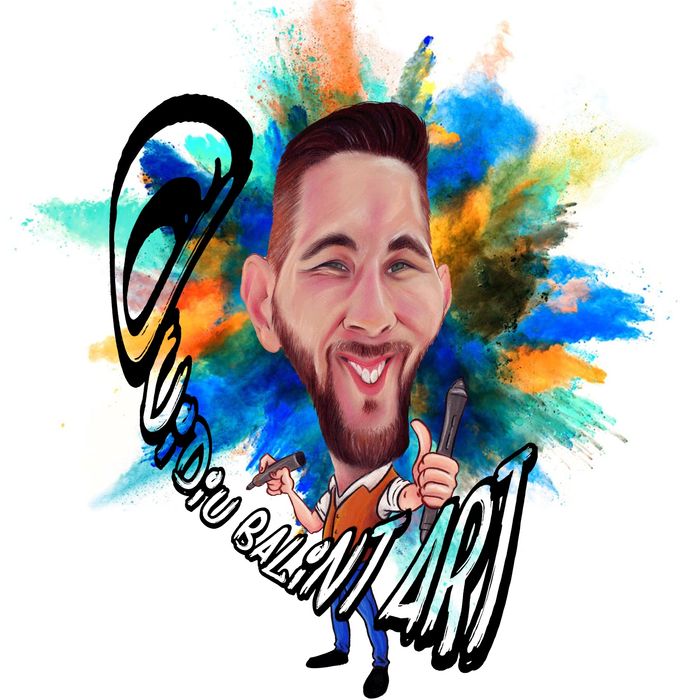 Portret creion, sau Caricatura la comanda cadou personalizat