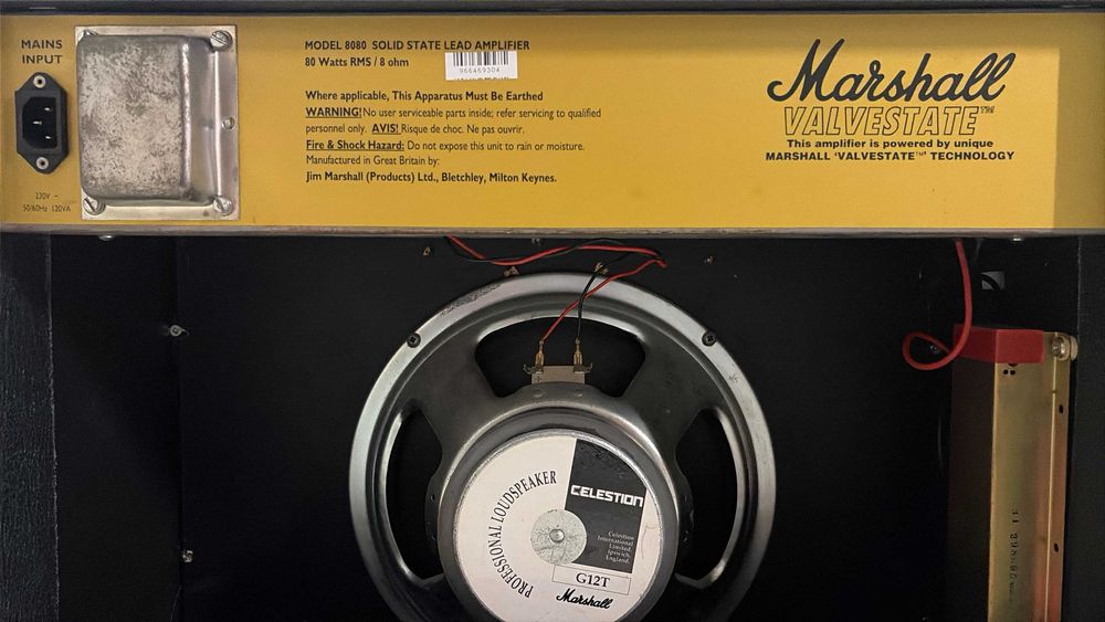 Amplificator Marschall VALVESTATE '80V, pedala schimbare canale+reverb