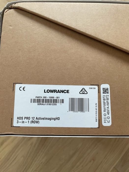 Sonar Lowrance HDS-12 PRO Active Imaging HD 3-in-1