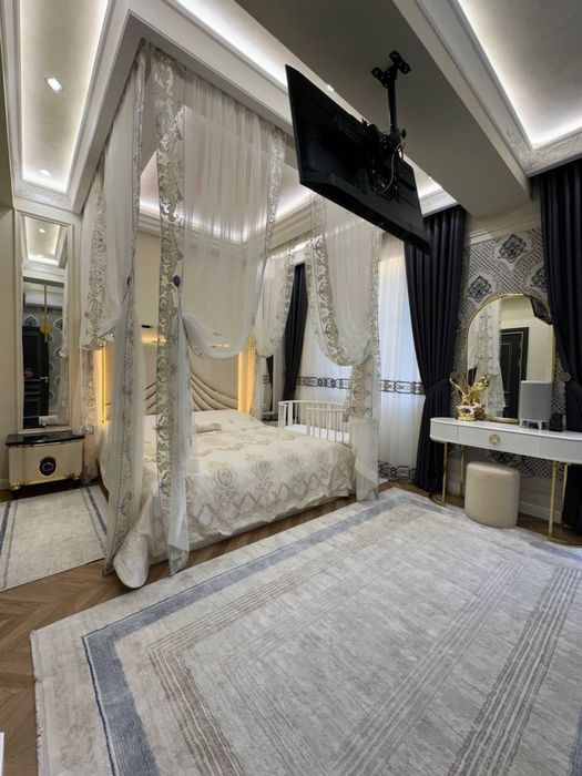 Sayram Village! Сдаётся новый евро коттедж в элитной махалле!