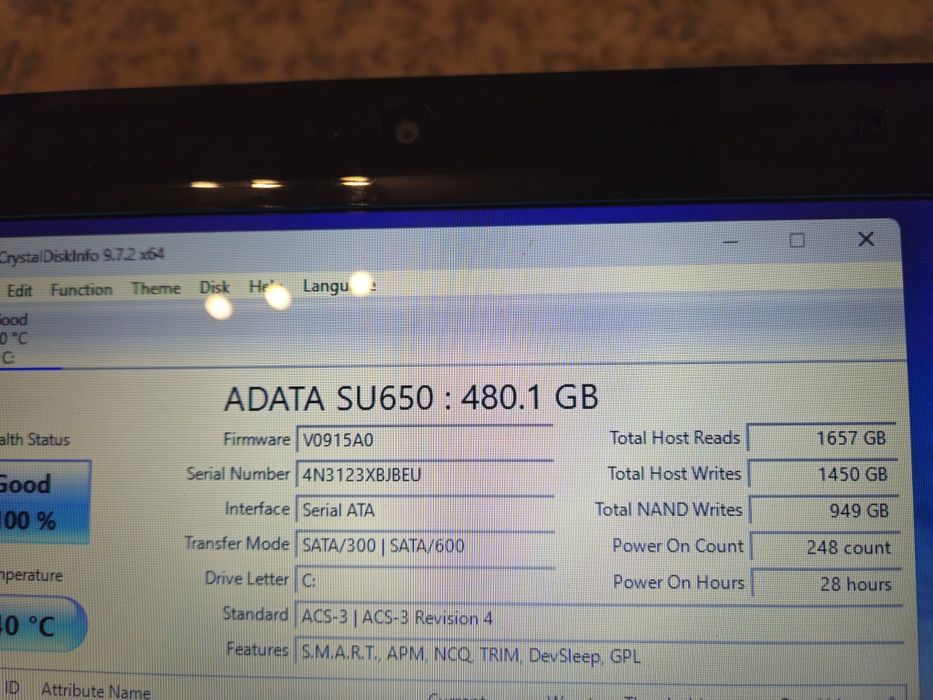 Laptop asus i5, SSD 500gb nou win11 pro, 8gb ram