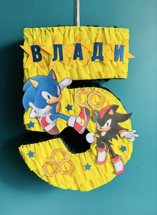 Соник и Шадоу пинята Sonic Shadow