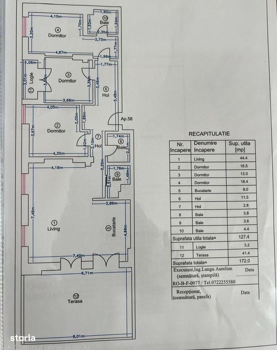 Penthouse | 4 Camere | Terasă 41 Mp | 2 Parcări Subterane | Pipera