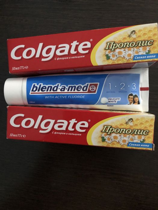 Продам зубные пасты Colgate/Blend-a-med
