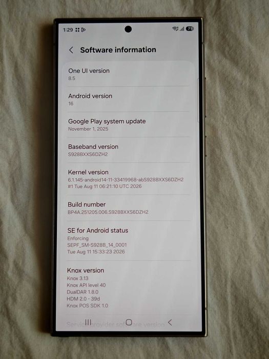 Vand Samsung S24 Ultra 12GB/512GB Titan-Gri impecabil