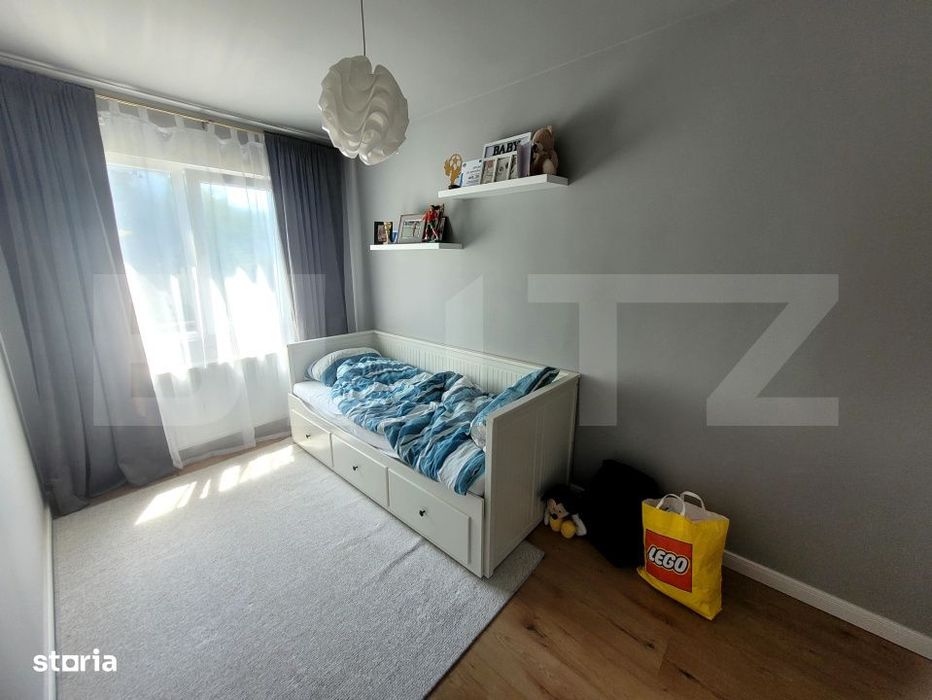 Apartament cu 3 camere, mobilat si utilat cu gust, zona Big/Manastur