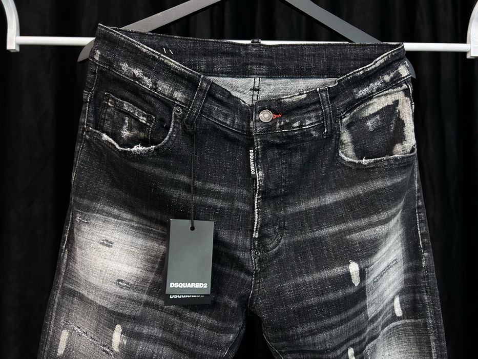 Blugi DSQUARED2 barbati - design premium distressed - S-XXL