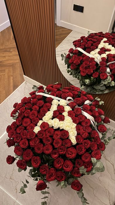 Цветы свежие 131 шт