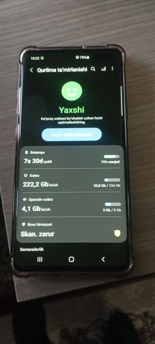 Samsung S 10 5g yaxshi holatda
