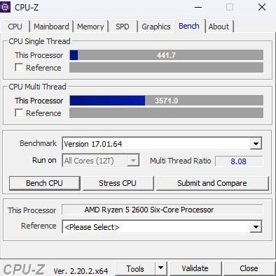 Отборный Ryzen 5 2600 6/12