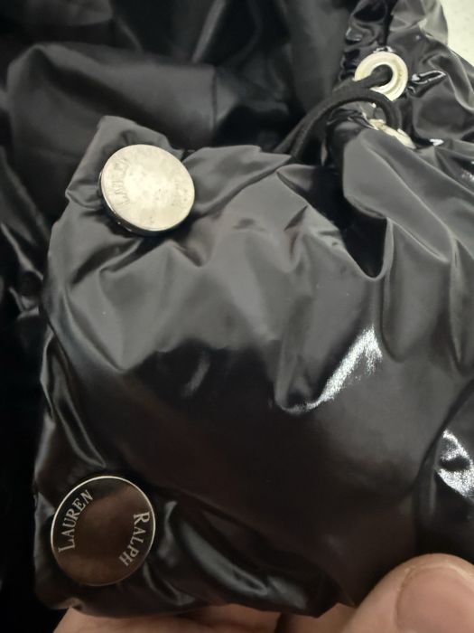 Geaca Polo Ralph Lauren - Black Glossy Puffer - L