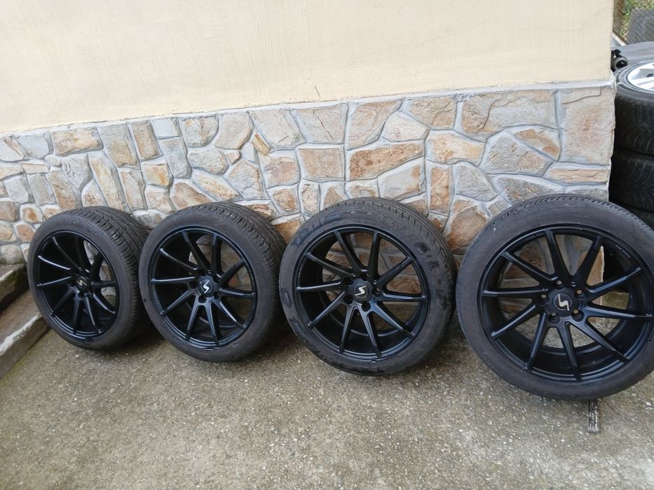 Оригинални Алуминиеви джанти Vossen-CVT -18цола за Mercedes w211-212-w204-vw.passat.Golf-Audi.a3.A4-A6-5×112.Vossen-CVT