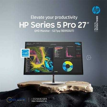 HP Pro 27'' монитор 527pq HDR10 100% sRGB 100 Hz