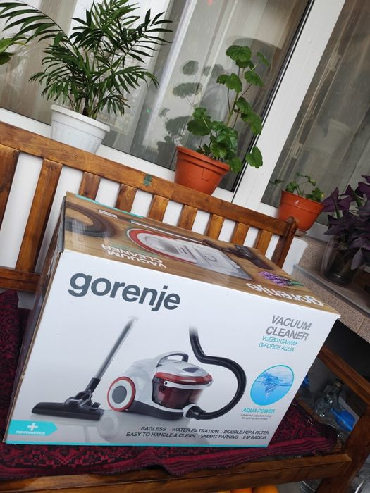 Прахосмукачка Gorenje G-Force Aqua с воден филтър