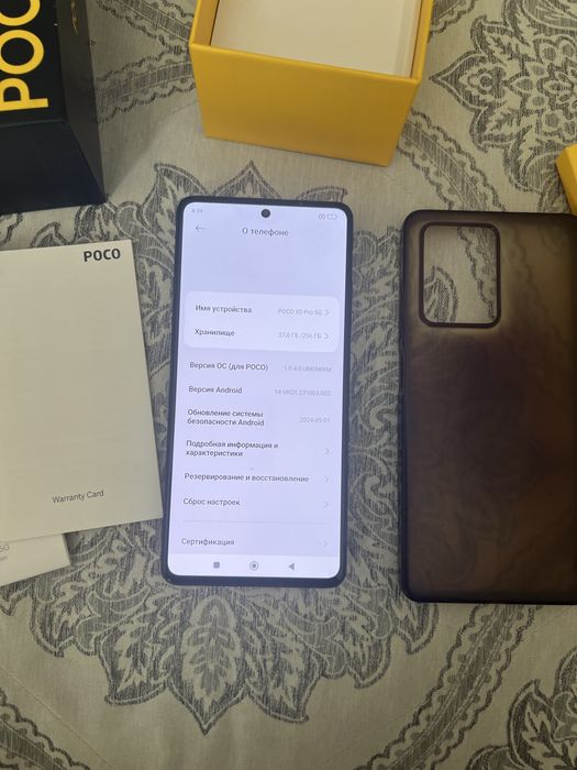 Poco X5pro 5G 12/256gb