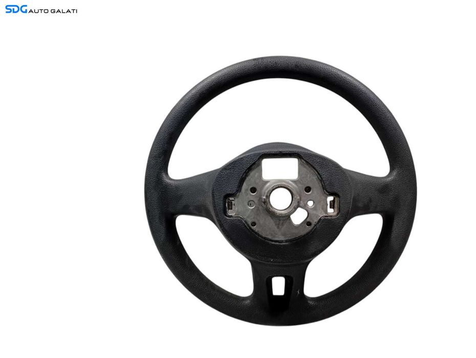 Volan din Plastic Venilin in 3 Spite cu Uzura Volkswagen Golf 6 2008 - 2013 Cod 5C0419091 (Uzura Centru Sus) [LC0874]