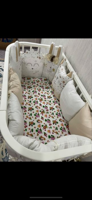 Детская кроватка манеж 3/1