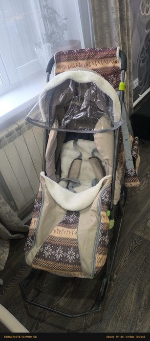 Утепленные санки