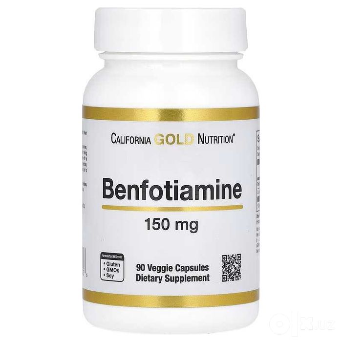 California Gold Benfotiamine бенфотиамин