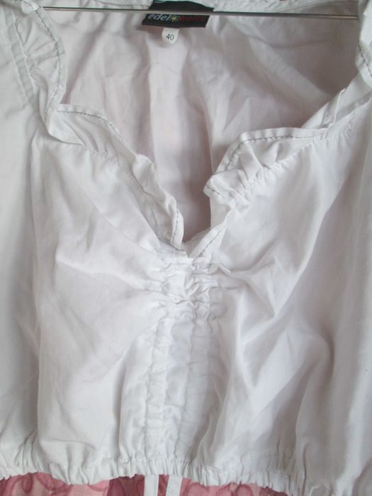 bluza alba scurta dame  40