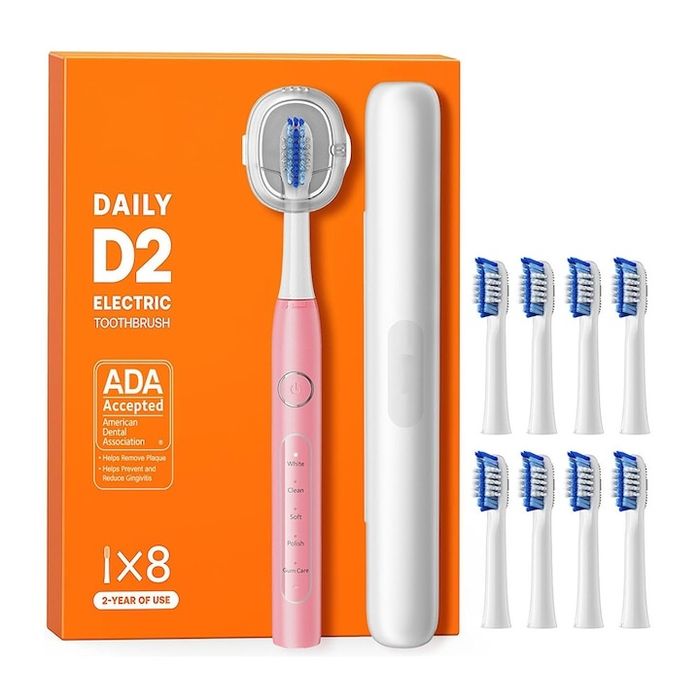 Електрическа четка за зъби, ултразвукова, 5 програми, таймер