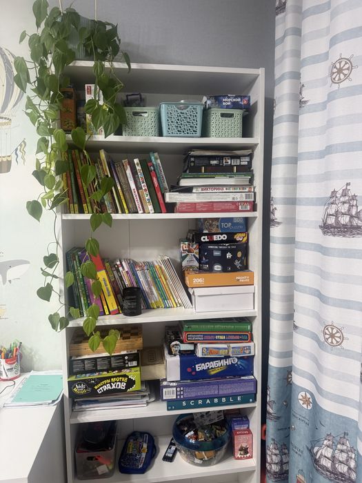 Стеллаж IKEA BILLY (Билли) 80×28×202 см, белый