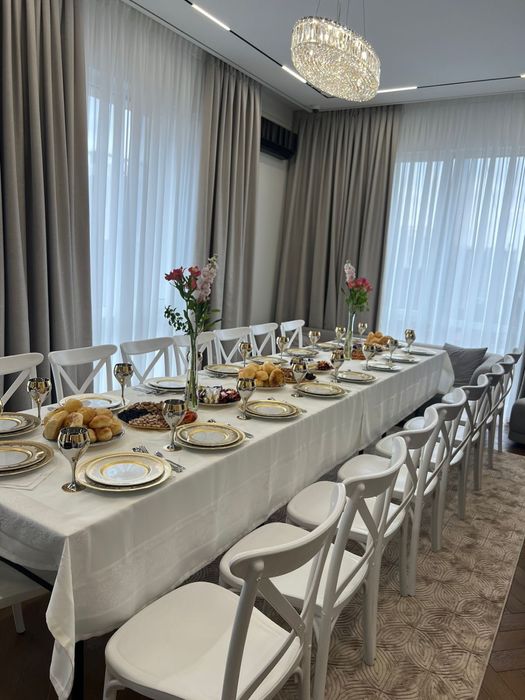 Прокат аренда стол, стулья, посуда