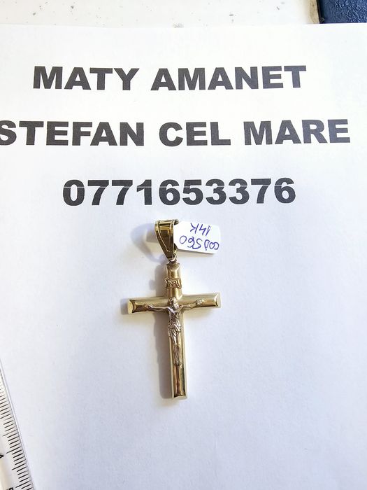 Maty Amanet Cruce din aur 14 k 4.59 g cod 560