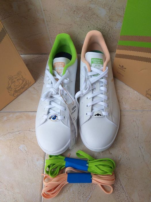 Adidas Stan Smith Miss Piggy & Kermit - мъжки кецове НОВИ С КУТИЯ