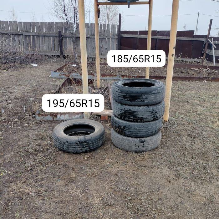 Продам бу шины по 1000тенге