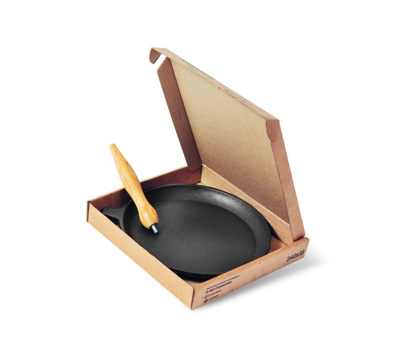 Чугунная блинная сковорода //DAVR METALL// Blinchik skovorodka cho‘yan